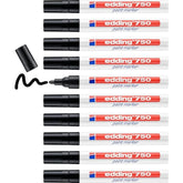 Rotulador Edding 750 Negro | Edding | Pack 10 Unidades